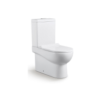 High quality Toilet Bowl Ceramic Wash Down Toilet Bathroom WC Rimless Toilet For Sale