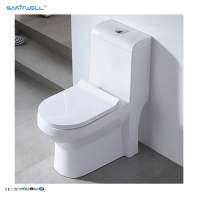 American Standard Washdown Ceramic Gold Plated Toilet For Hotel