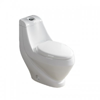 Jet Flushing Method ceramic bathroom One piece toilet WC sanitary 4 inch big outlet hole toilet