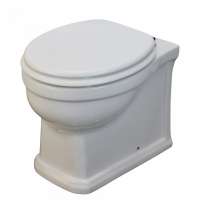 ANNWA AB2193 CE Certification European Standard UK Classical Washdown WC Back-to-wall Rimless Toilet